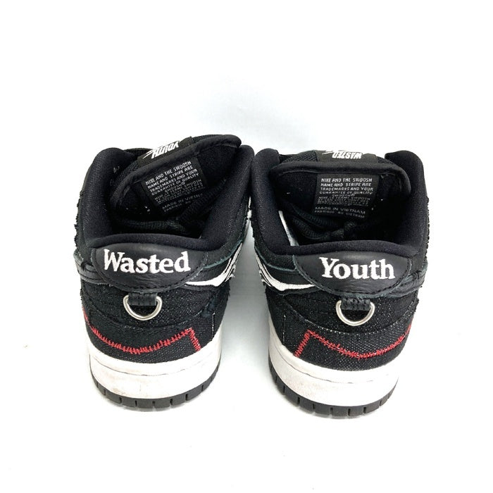 NIKE ナイキ DD8386-001 Wasted Youth Nike SB Dunk Low ウェイステッドユース ダンクロー Black Denim" スニーカー ブラック size24cm 瑞穂店