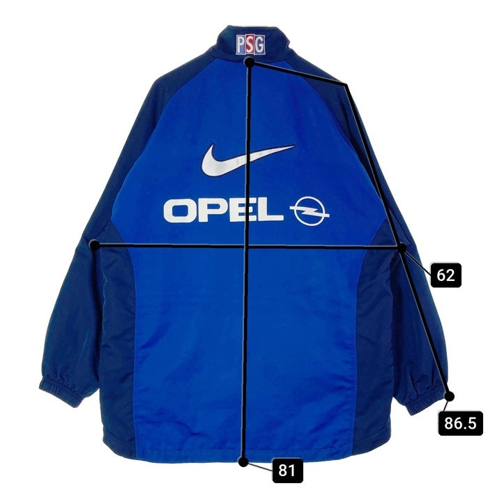 NIKE ナイキ 90's 銀タグ PARIS SAINT GERMAIN PSG パリサンジェルマン セットアップ ブルーxネイビー sizeM 瑞穂店