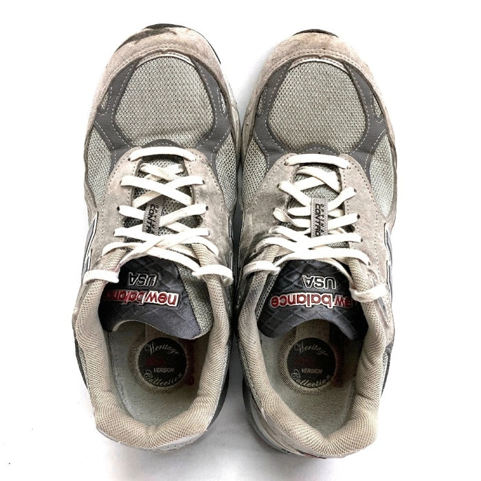 New Balance ニューバランス M990GY3 スニーカー グレー size27.5cm-2 瑞穂店