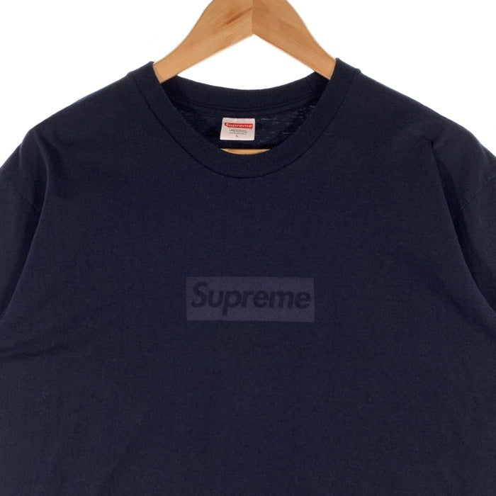 SUPREME シュプリーム 23SS Tonal Box Logo Tee トーナルボックスロゴ Tシャツ ネイビー Size L 福生店
