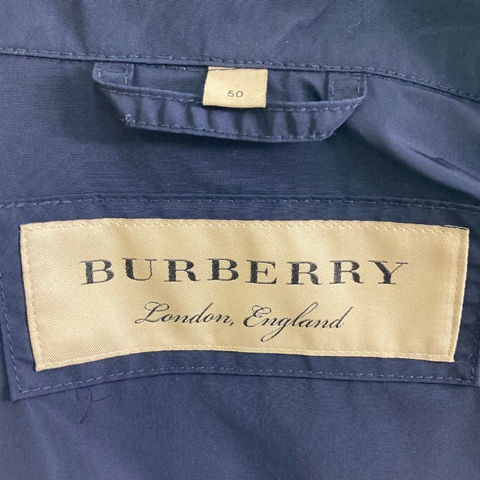 BURBERRY バーバリー パッカウェイフード ジップアップ ブルゾン ネイビー size50 瑞穂店