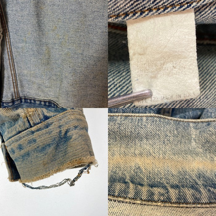 Levi's リーバイス 71506-0216 ボタン裏527 USA製 トラッカージャケット Gジャン ライトインディゴ size46L 瑞穂店
