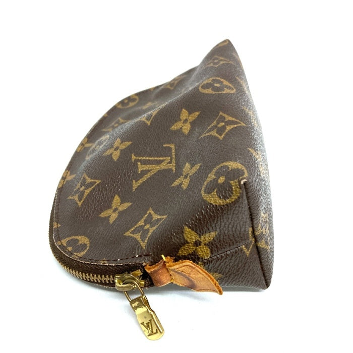 LOUIS VUITTON ルイヴィトン M47515 モノグラム ポシェット・コスメティック 化粧ポーチ ブラウン 瑞穂店