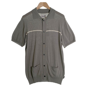 CORE FIGHTER コアファイター コットン アクリル 半袖ニットシャツ グレー Size L 福生店