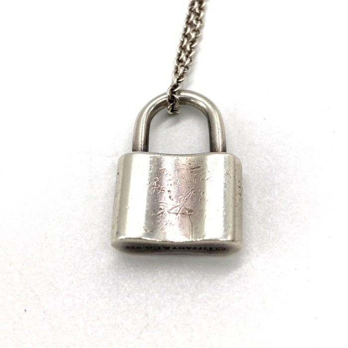 TIFFANY&Co. ティファニー 1837 カデナロック 南京錠 シルバーチェーンネックレス SV925 レディース Size 40cm 瑞穂店
