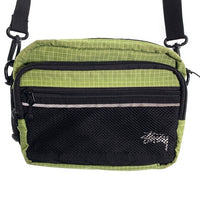 STUSSY ステューシー Ripstop Nylon Shoulder Bag リップストップナイロン ショルダーバッグ グリーン 134185 福生店