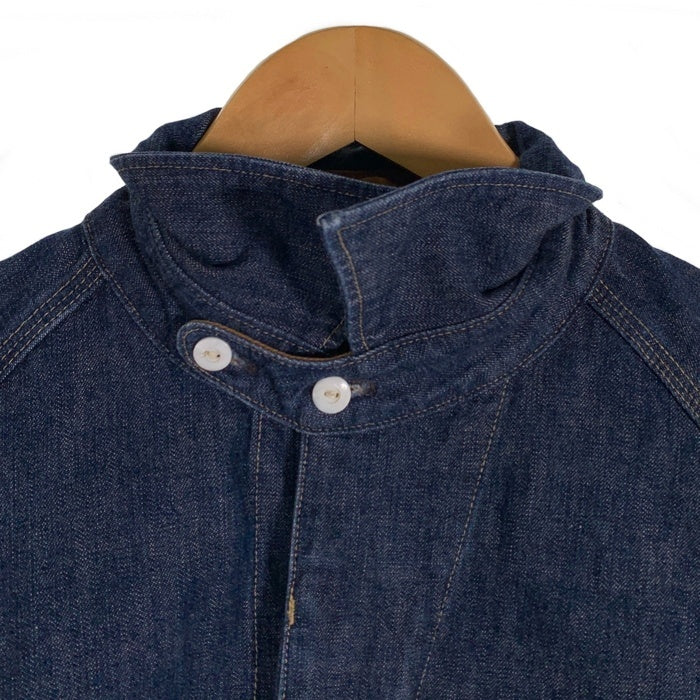 DELUXEWARE デラックスウェア USL DENIM SHIRT デニムシャツ ラグランスリーブ 比翼 インディゴ 40sモデル Size XL 福生店
