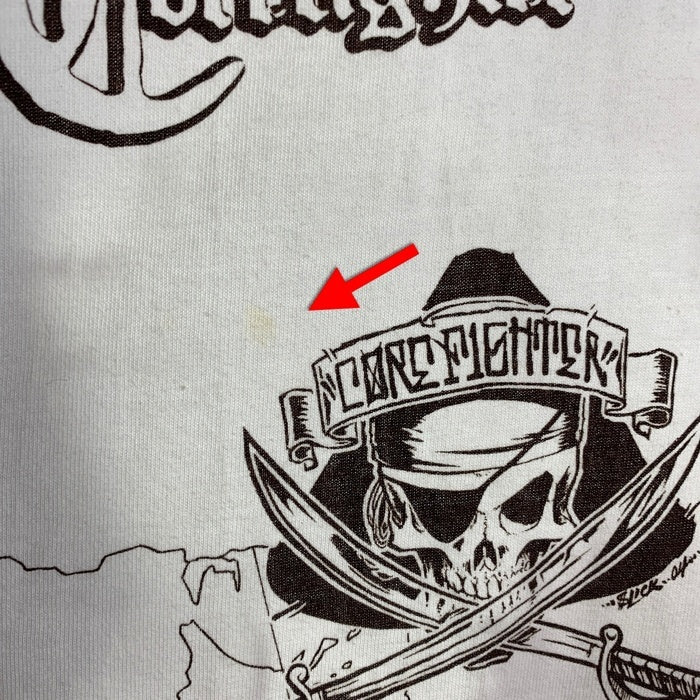 CORE FIGHTER コアファイター ラグランスリーブ 七分袖カットソー マルチプリント ホワイト ブラウン Size M 福生店