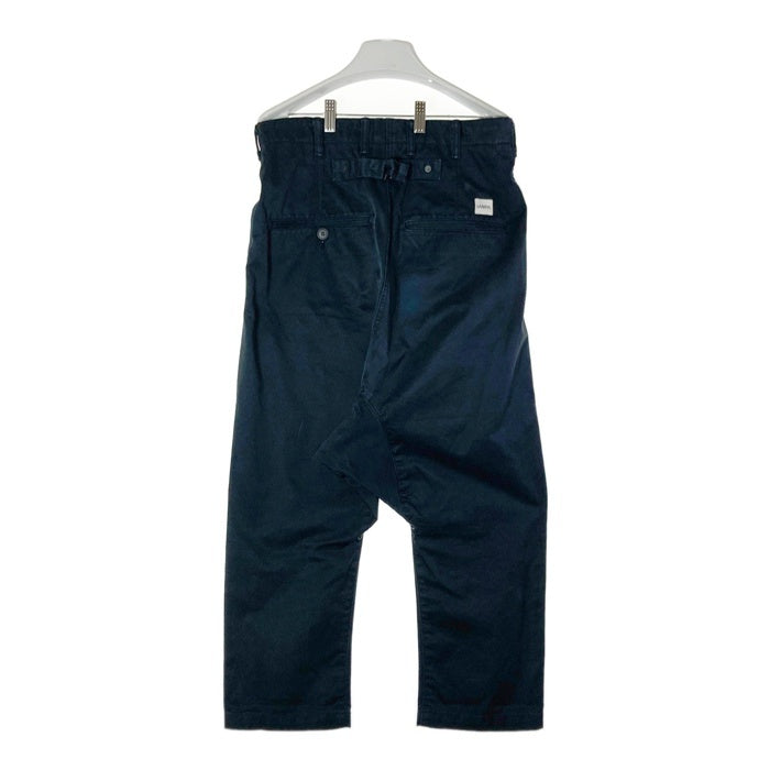 GANRYU ガンリュウ EO-P006 AD2014 シンチバック リベット ワークサルエルパンツ ネイビー sizeS 瑞穂店