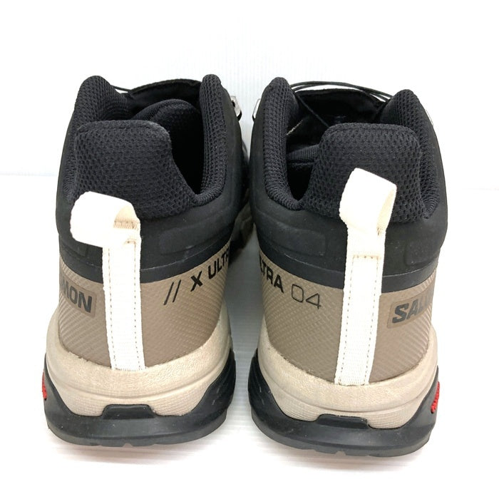 SALOMON サロモン X ULTRA 4 GORE-TEX エックスウルトラ4ゴアテックス ローカットスニーカー トレイル ブラック グレー 412881 Size 27cm 瑞穂店