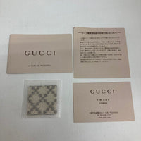 GUCCI グッチ 247209-493075 ディアマンテ ポーチ付き キャンバス レザー トートバッグ ベージュ×ブラウン 瑞穂店