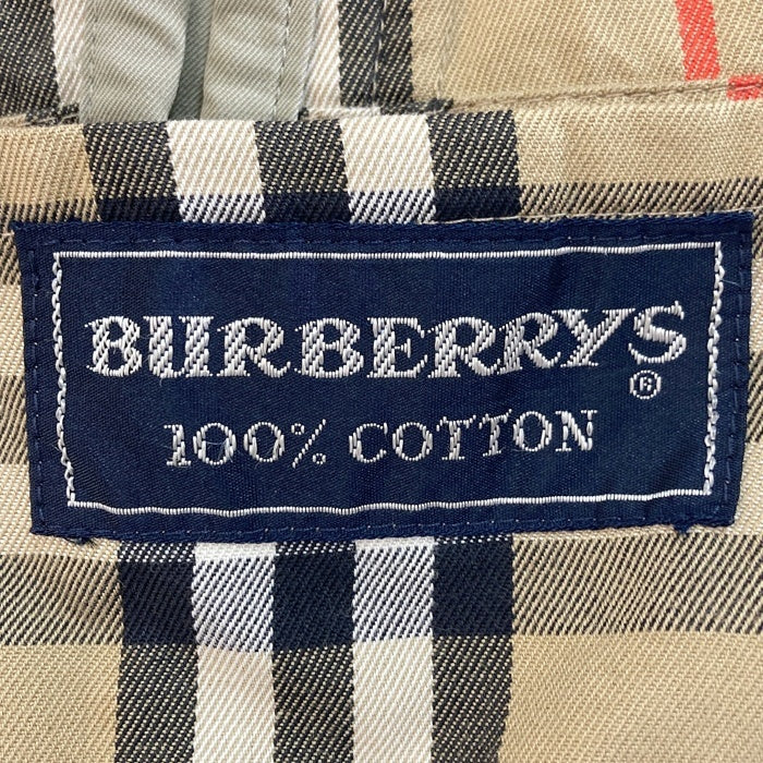 Burberrys バーバリーズ イギリス製 裏地ノバチェック ステンカラーコート ベージュ size46 瑞穂店