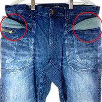 GOHEMP ゴーヘンプ Vendor Tapered Slim Pants ベンダー テーパード スリムパンツ デニムパンツ インディゴ size30 瑞穂店