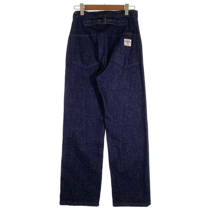 STRASSBURGER&Co. ストラスバーガーアンドコー M-35 DENIM TROUSERS デニム トラウザーパンツ シンチバック インディゴ SBR-132 Size 28 福生店