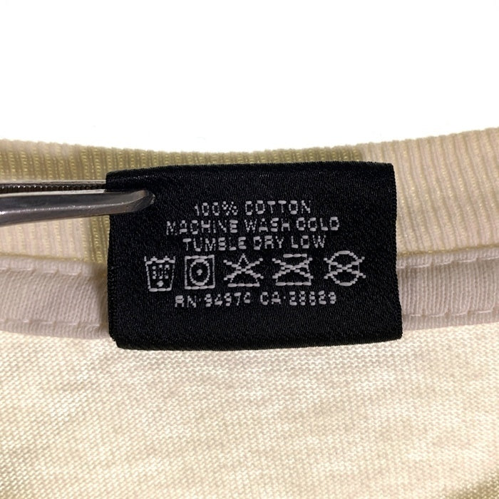 STUSSY ステューシー Angel Pigment Dyed L/S Tee エンジェル ピグメント ダイ 長袖 Tシャツ ロンT オフホワイト Size M 福生店