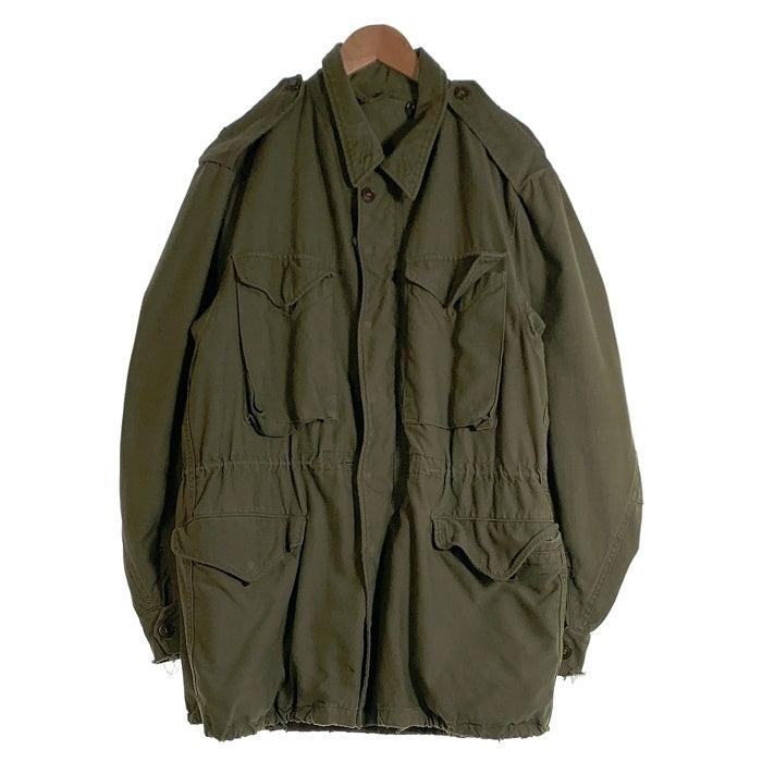 50's U.S.ARMY 米軍 M-51 フィールドジャケット オリーブ Size MEDIUM LONG 福生店