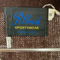 Pelham SPORTSWEAR ペルハム スポーツウェア 60's USA製 ニット カーディガン ブラウン sizeS 瑞穂店