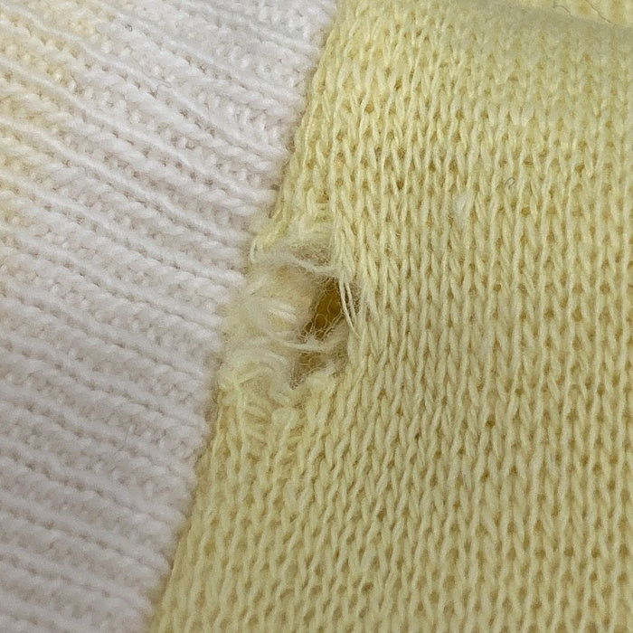 Champion チャンピオン 60's C中ランタグ Vネック 半袖スウェットシャツ イエロー sizeS 瑞穂店