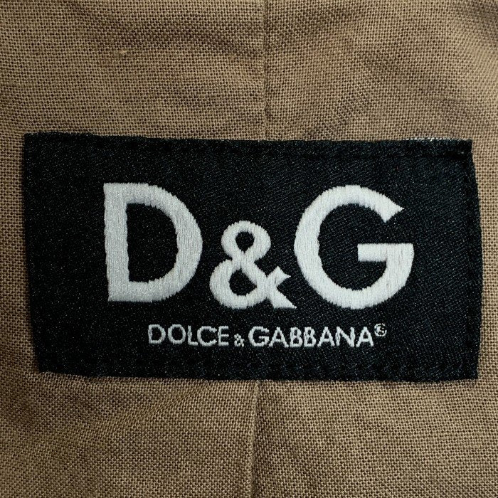 D&G ディーアンドジー コットン フィールドジャケット ベージュ RB0140/ST287 Size 46 福生店