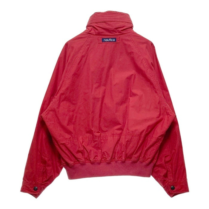 nautica ノーティカ 90's .エルボーパッチ ジップアップブルゾン レッド sizeL 瑞穂店