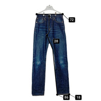 INDIGO VEINS DENIM BASE インディゴヴェインズ デニムベース GBG 001 JEANS ボタンフライ デニムパンツ インディゴ Size 29 瑞穂店