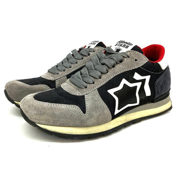 Atlantic STARS アトランティックスターズ スニーカー ブラック×グレー×レッド Size23.5cm 瑞穂店