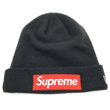 SUPREME シュプリーム 22AW New Era ニューエラ Box Logo Beanie ボックスロゴビーニーキャップ ブラック アクリル 福生店