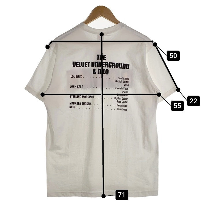 SUPREME シュプリーム 19AW The Velvet Underground & Nico Tee ヴェルヴェットアンダーグラウンド & ニコ Tシャツ ホワイト Size M 福生店