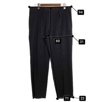 イギリス軍 TROUSERS,MAN‘S ,No.3 Dress 1タック トラウザーパンツ スラックス ブラック Size 75/96/112 福生店