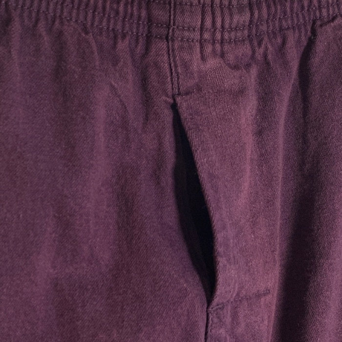 80-90's STUSSY ステューシー ビーチパンツ イージー テーパード パープル USA製 Size S 福生店
