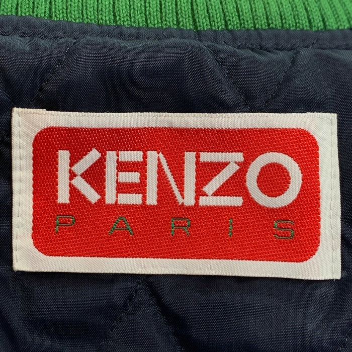 KENZO PARIS ケンゾー ELEVATED FLIGHT BOMBER ワッペン フライトジャケット ボンバー グリーン FD55BL1279OC Size 不明 福生店