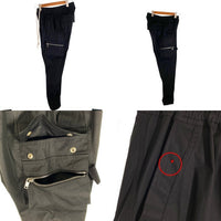 Rick Owens リックオウエンス 24AW MASTODON CARGO マストドンカーゴパンツ ブラック RU02D6396-TE Size 48 福生店