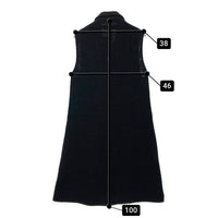 ZARA ザラ タグ付き バーズアイベスト 2325 173 800 ブラック sizeS 瑞穂店