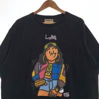 SAMPLES サンプルズ Boxer Juntaro BOP LEGENDS プリントTシャツ ブラック Size XL 福生店