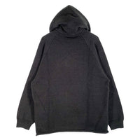 ESSENTIALS エッセンシャルズ 22SS KNIT HOODIE ニットフーディ 1977 パーカー IRON アイアン ブラック Size L 福生店