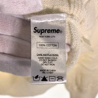 SUPREME シュプリーム Cotton Jacquard Sweater コットン ジャガード セーター ナチュラル Size S 福生店