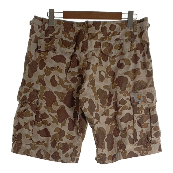 Carhartt WIP カーハートワークインプログレス AVIATION BERMUDA アビエーションバミューダ ショートパンツ リップストップ カモフラージュ I009758 Size 34 福生店