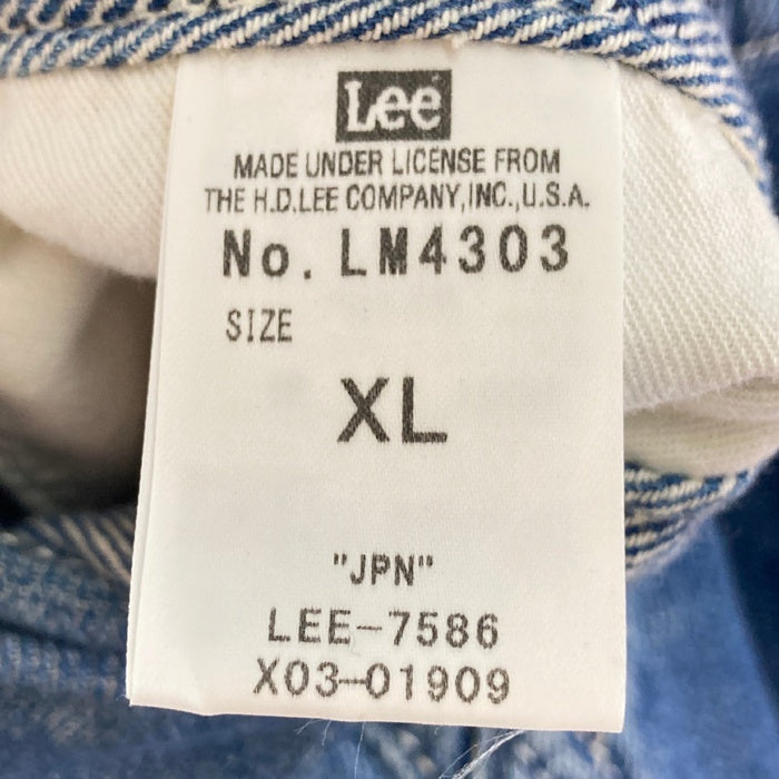 Lee リー LM4303 BUDDY LEE OVERALL オーバーオール インディゴ sizeXL 瑞穂店