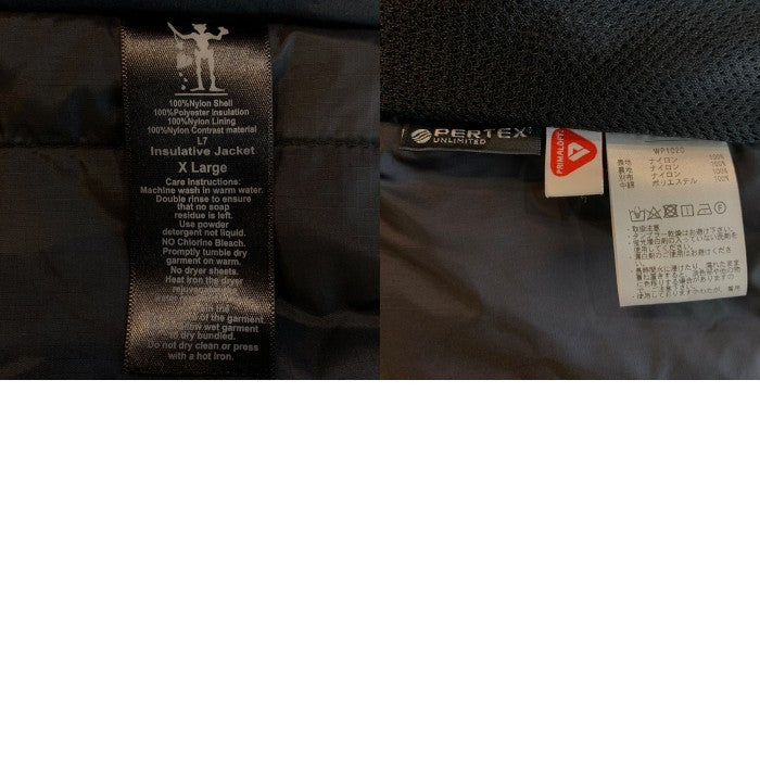 WAIPER ワイパー 米軍 PCU LEVEL7 PRIMALOFT プリマロフト ジャケット ブラック WP1020 Size XL 福生店