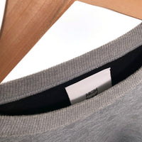 MCM by PHENOMENON エムシーエム バイ フェノメノン Reflective Monogram Sweat Shirt リフレクティブ モノグラム クルーネック スウェットトレーナー グレー MHAASJP01EG00L SizeL 福生店