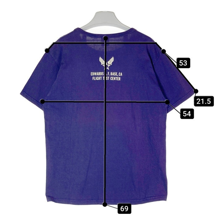 BUZZ RICKSON バズリクソン The Skunk Works プリントTシャツ パープル sizeXL 瑞穂店