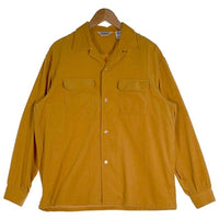 FIVE BROTHER ファイブブラザー 長袖 コーデュロイ オープンカラー シャツ イエロー 152430 Size L 福生店
