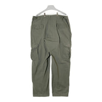 U.S. ARMY USA製 TROUSERS COMBAT カーゴパンツ カーキ sizeL※裾ドローコード変更 瑞穂店