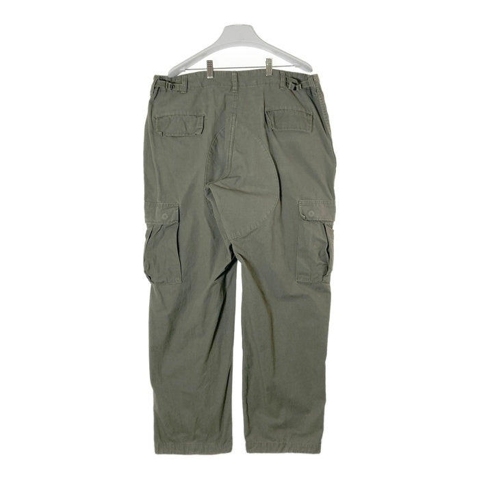 U.S. ARMY USA製 TROUSERS COMBAT カーゴパンツ カーキ sizeL※裾ドローコード変更 瑞穂店