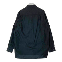 S'YTE サイト Yohji Yamamoto Planning Dept ヨウジヤマモト プランニングデプト KOICHIIYODAコラボ プリント シャツ ブラック size3 瑞穂店
