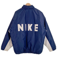 90's NIKE ナイキ 銀タグ ナイロンジャケット ネイビー ホワイト Size XL 福生店