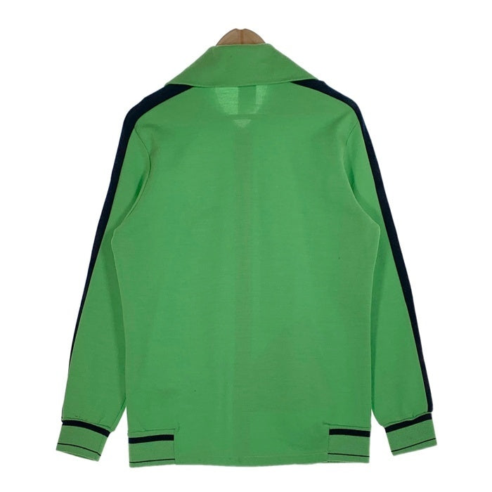70’s PUMA プーマ トラックジャケット グリーン 目つき ポリアクリル 羊毛 Size 6 (M-L相当) 福生店
