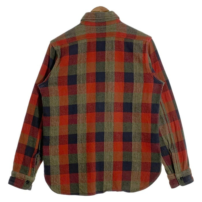 WAREHOUSE ウエアハウス ヘビーフランネルチェックシャツ レッド グリーン Size M 福生店