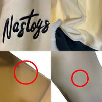 NASTOYS ナストイズ Pilotr Jacket パイロットジャケット アイボリー ジャージ素材 トラック Size L 福生店