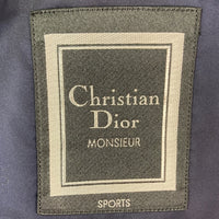 Christian Dior MONSIEUR クリスチャンディオール ムッシュ ウール ダブル ブレザー 金釦 テーラードジャケット ネイビー sizeL 瑞穂店